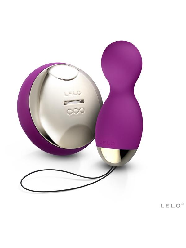 Lelo Hula Beads Vibrator Remote Controlled 8 Stimulation Modes 100% Rechargeable - Deep Rose Lelo