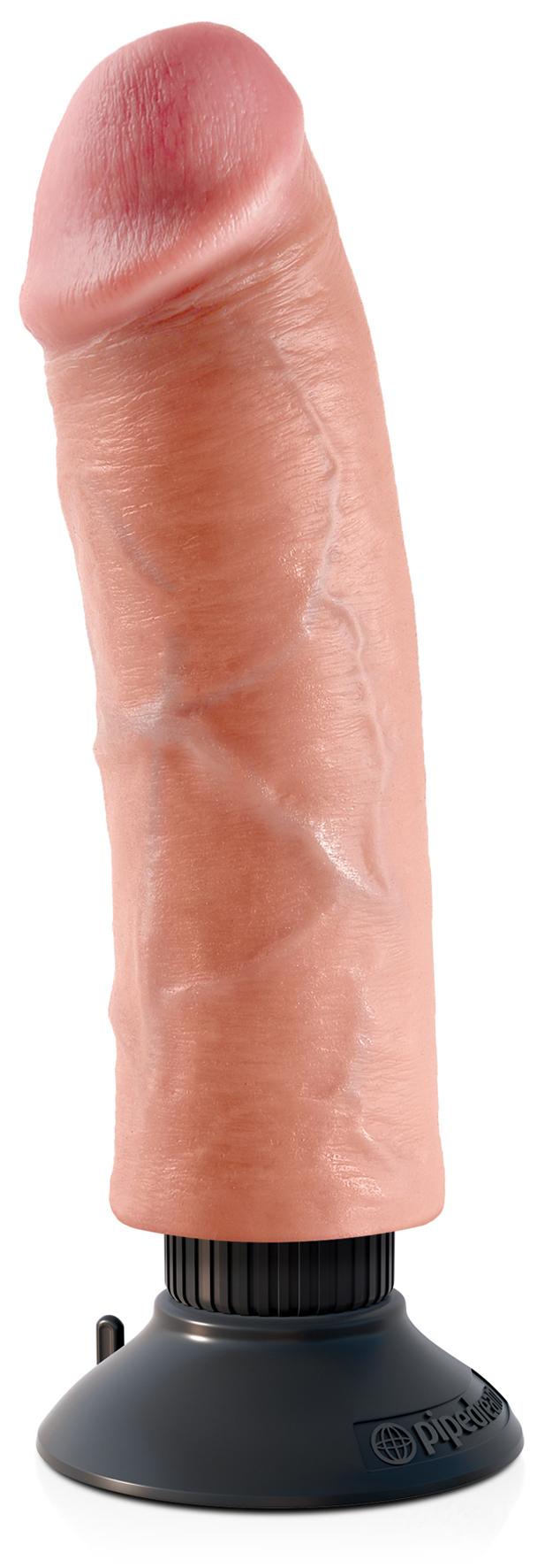 King Cock 8'' Vibrating Cock Pipedreams