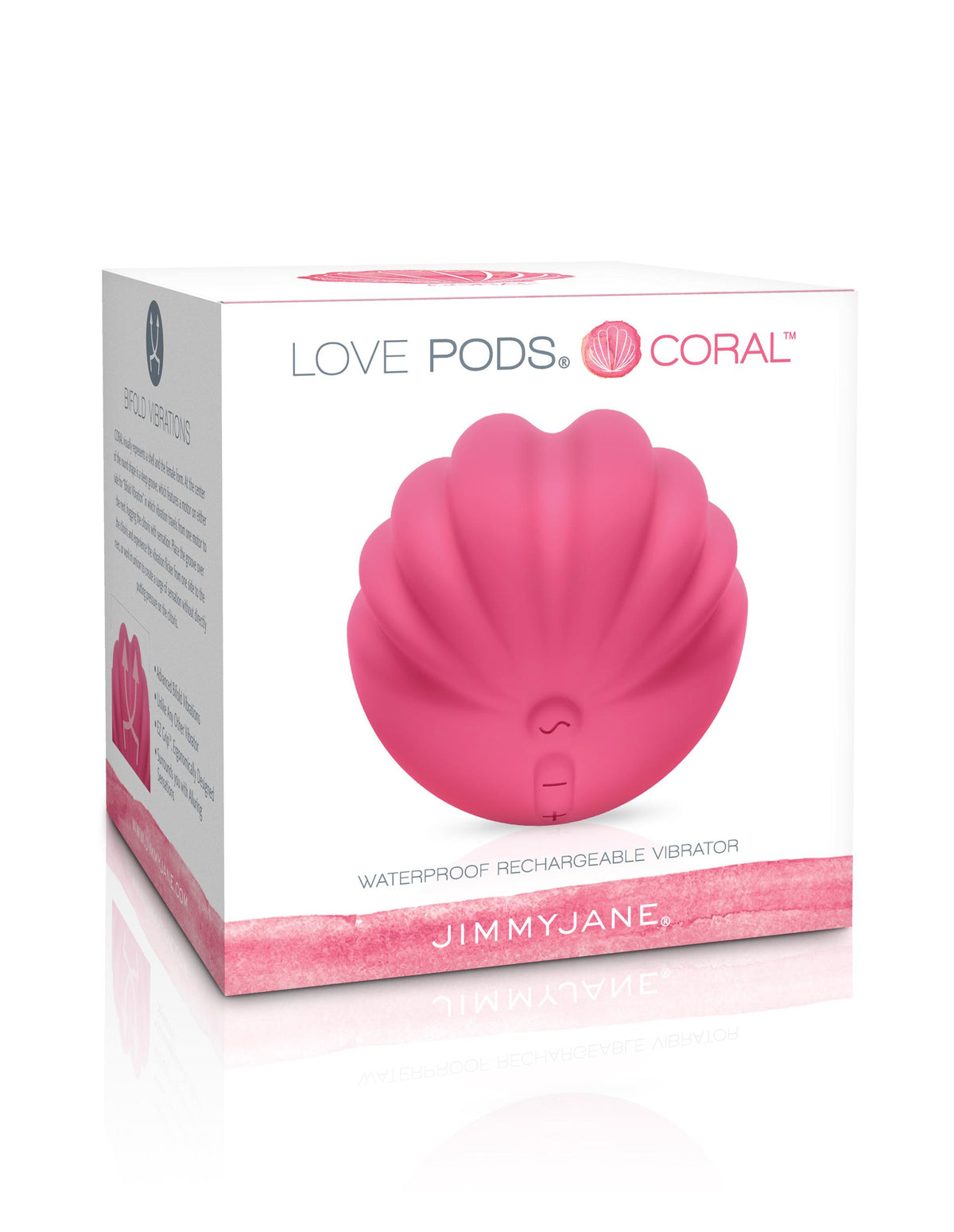 Love Pods - Coral Rechargeable Vibrator Club X