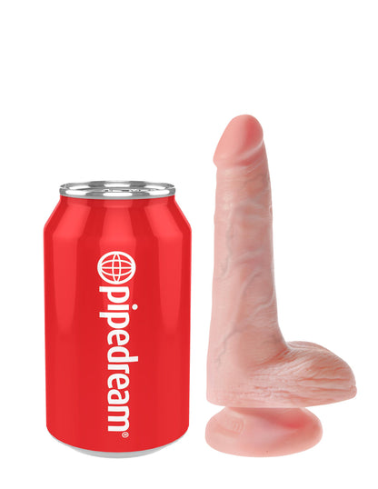 King Cock 6'' Cock with Balls - Flesh 15.2 cm Dong Pipedreams