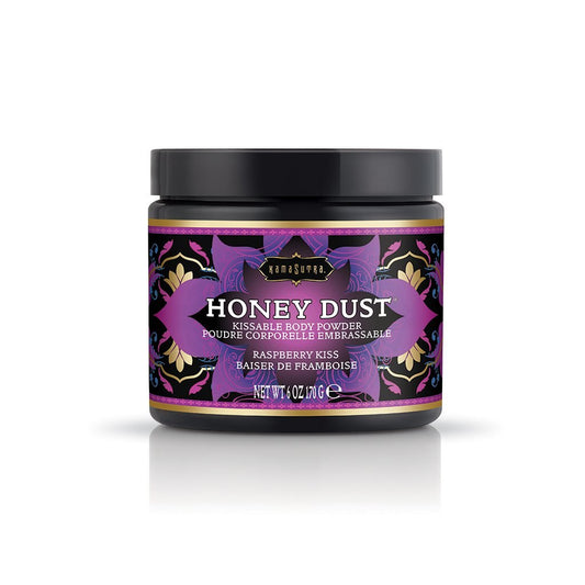HONEY DUST Raspberry Kiss 6 oz/170 g Kama Sutra Products