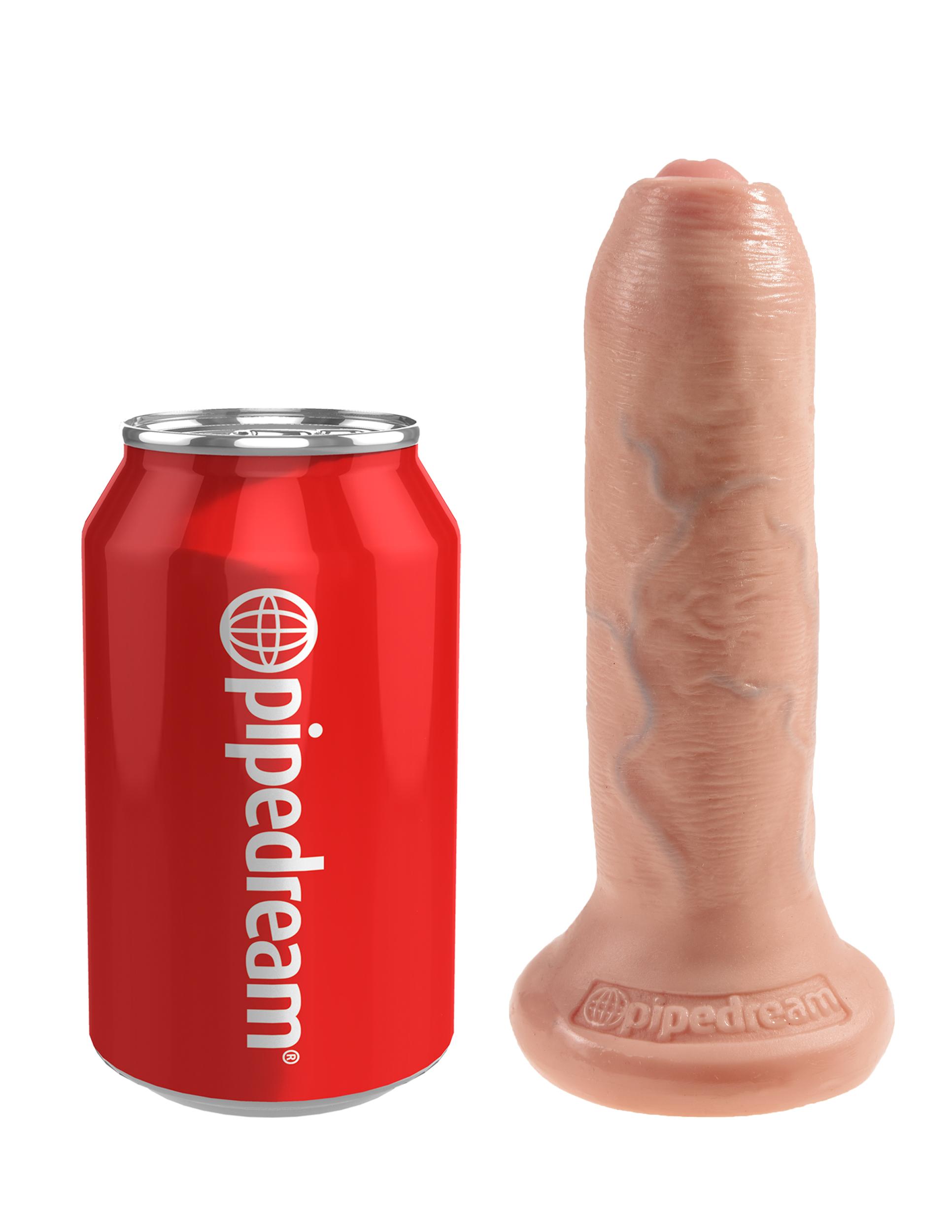 King Cock 6'' Uncut Pipedreams