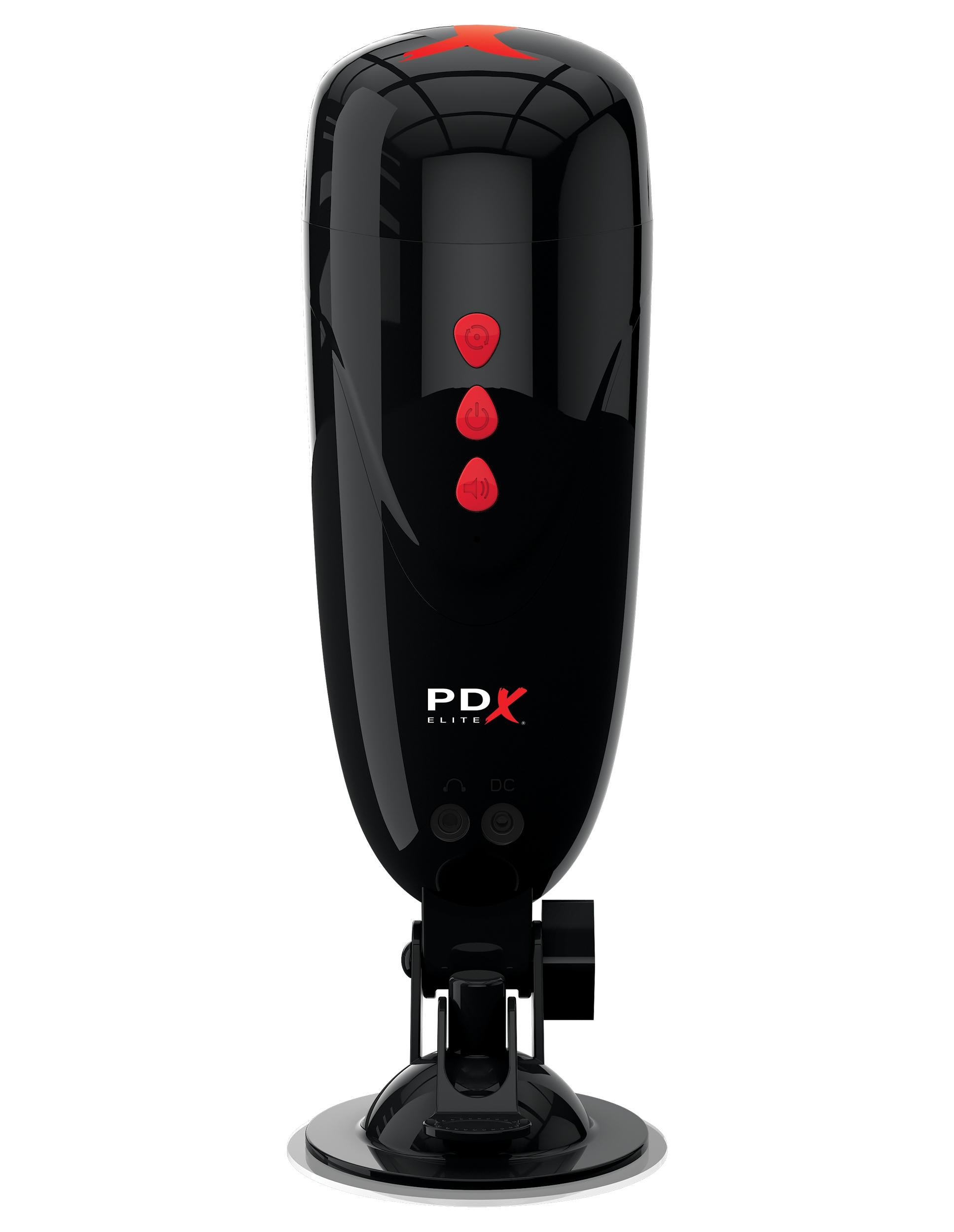 Pipedream Extreme Toyz Elite Dirty Talk Starter Stroker - Flesh Vibrating Vagina Masturbator with Suction Cup & Sound Effects Pipedreams