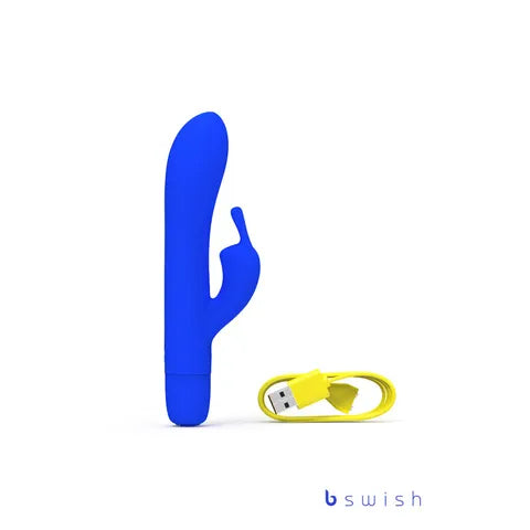 Bwild Classic Bunny Infinite Pacific Blue 15.2 cm USB Rechargeable Rabbit Vibrator  - Club X