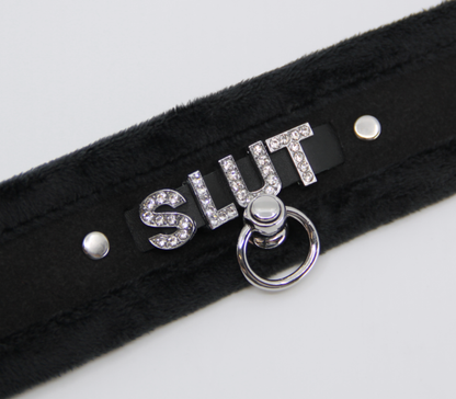 Word Collar Slut - Club X