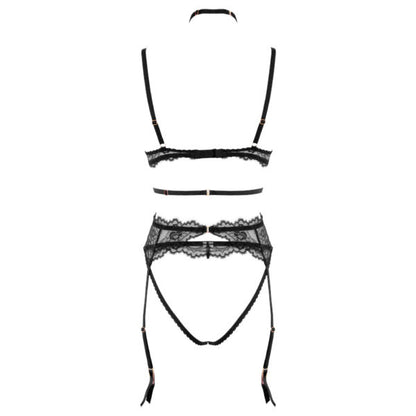PL010BLK Muse Lingerie Black Small Size  - Club X