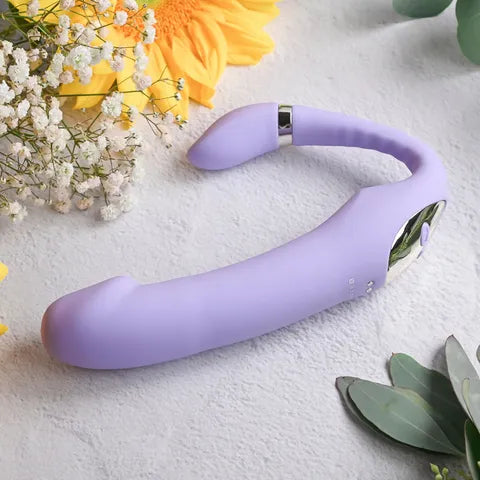 Gender X Orgasmic Orchid Lilac 19 cm USB Rechargeable Strapless-Strap-On  - Club X