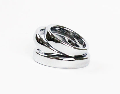 Rin016 Stainless Steel Fat Boy Cock Ring 50Mm  - Club X