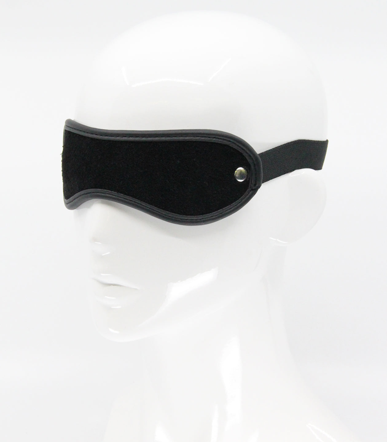 Bli027 Suede Leather Blindfold  - Club X