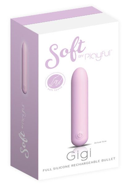 Soft By Playful Gigi - Full Silicone Rechargeable Bullet Soft By Playful Gigi - Full Silicone Rechargeable Bullet