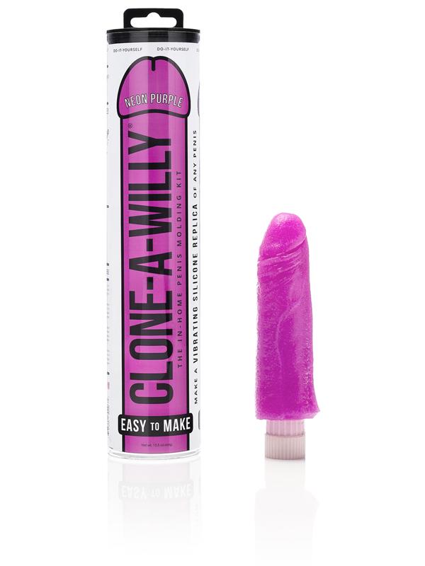 Clone a Willy Neon Silicone Purple Clone A Willy
