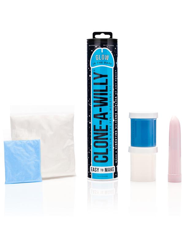 Clone a Willy Glow in the Dark Blue Club X