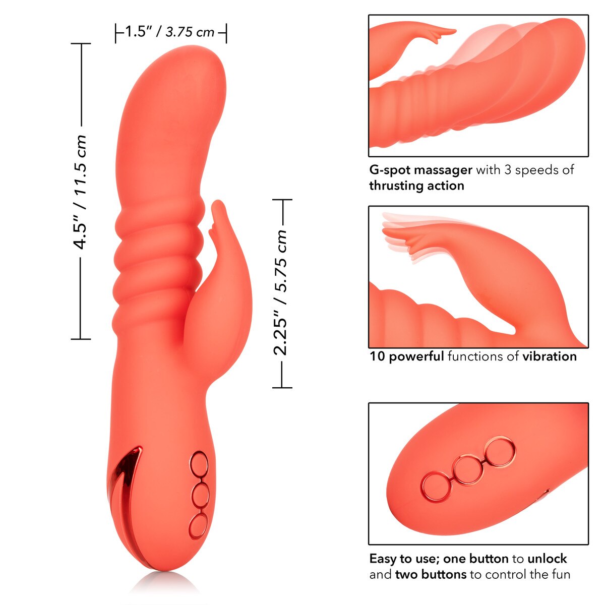 California Dreaming Orange County Cutie Vibrator CalExotics