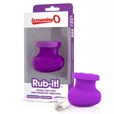 Screaming O Rub It! Charged Finger Vibe Club X