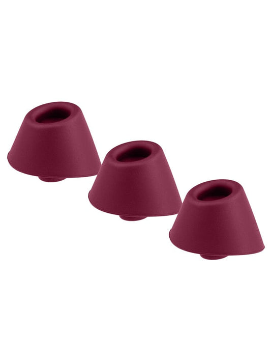 Womanizer Duo Silicone Heads 3 Pack Bordeaux Small Womanizer