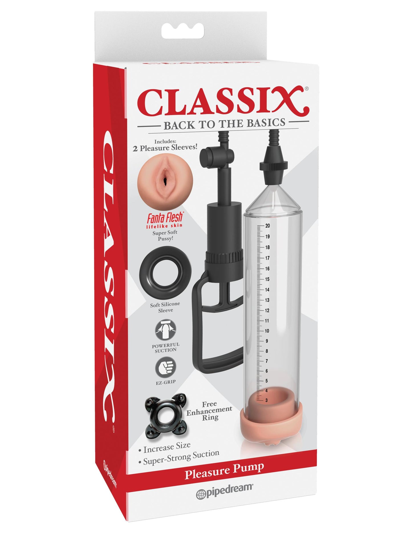 Classix Pleasure Penis Pump Pipedreams