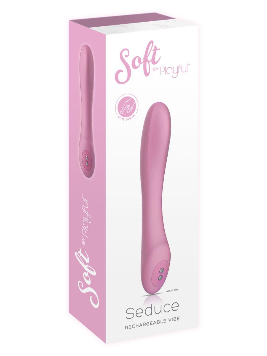Soft by Playful Seduce - Rechargeable Vibrator Pink Club X