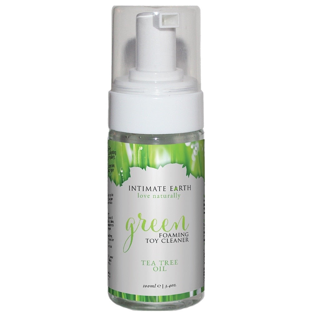 Green Tea Tree Toycleaner FOAM 100ml Intimate Earth