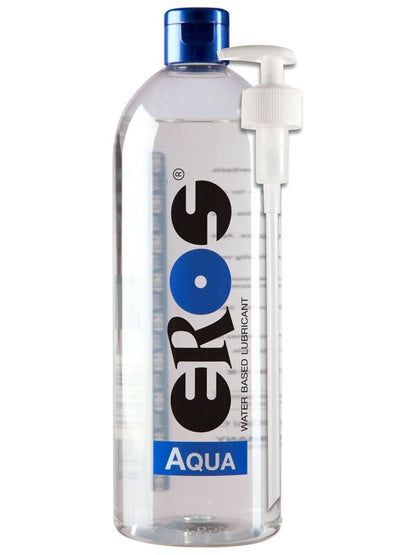 Eros Aqua Water Based Lubricant Bottle With Pump 1000 ml Eros