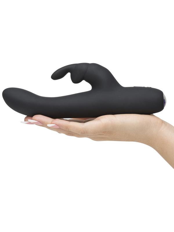 Fifty Shades of Grey Greedy Girl Rechargeable Slimline Rabbit Vibrator