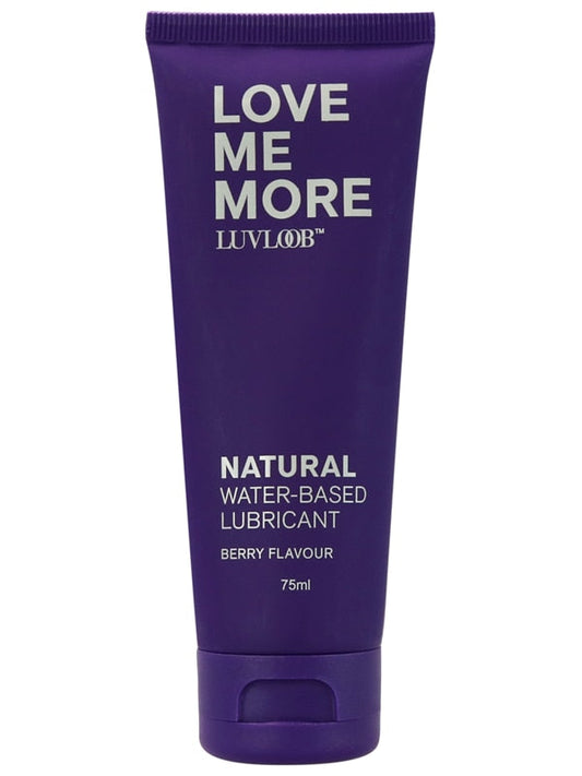 Luvloob Love Me More Water-Based 75ml Lubricant Berry Luvloob