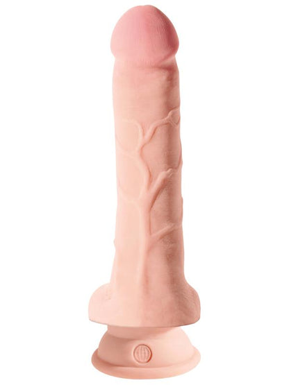 King Cock Plus 8'' Triple Density Fat Cock with Balls Pipedreams