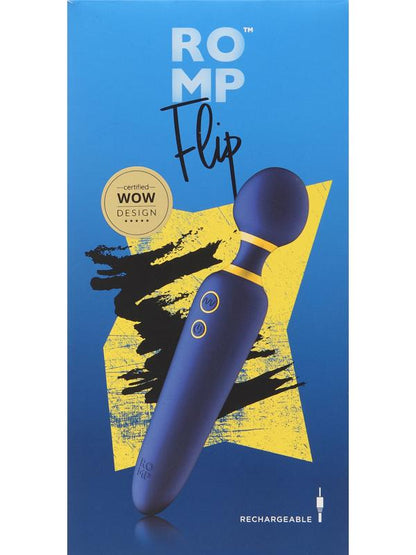 ROMP Flip - Cordless Rechargeable & Waterproof Vibrating Massage Wand Romp