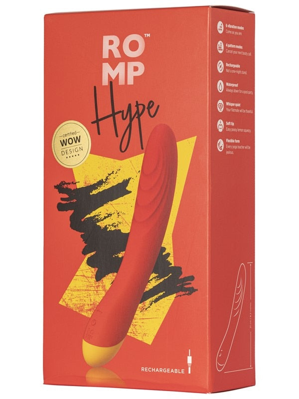 ROMP Hype - Rechargeable G-Spot Stimulating Bullet Vibrator Romp