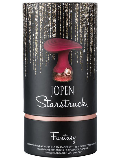 Starstruck Fantasy Uniquely Ribbed Handheld Massager w/ 35 Functions of Vibration CalExotics