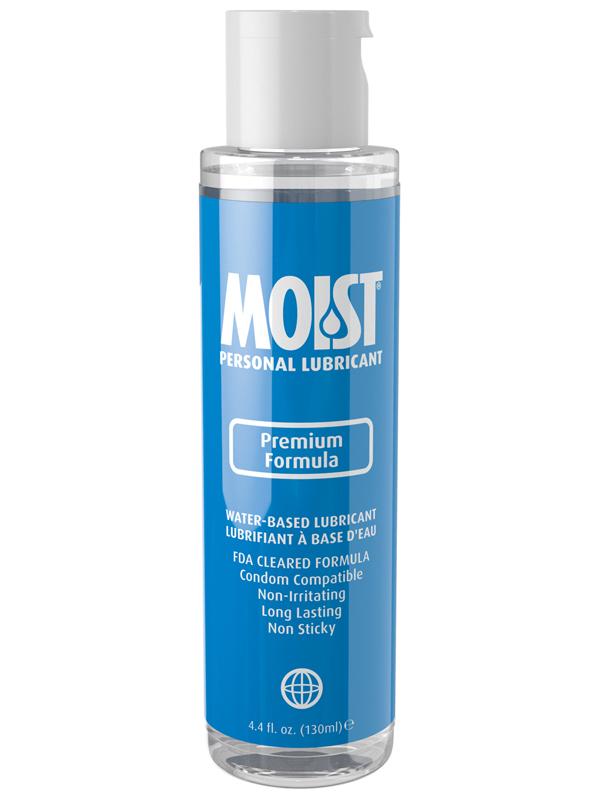Moist Premium Formula - Water Based Lubricant - 130 ml Bottle Pipedreams