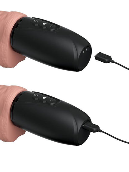 King Cock Plus 6.5'' Thrusting Cock with Balls - Flesh 16.5 cm Thrusting Dong Pipedreams