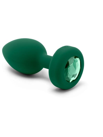 b-Vibe Vibrating Jewels Remote Control Plug M/L Emerald B-Vibe