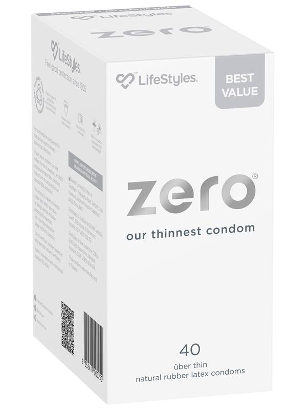 Lifestyles Zero 40s Condoms Lifestyles