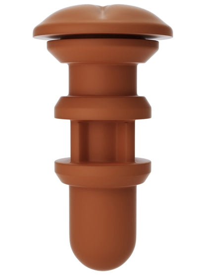 Autoblow A.I. Silicone Anus Sleeve - Brown Club X