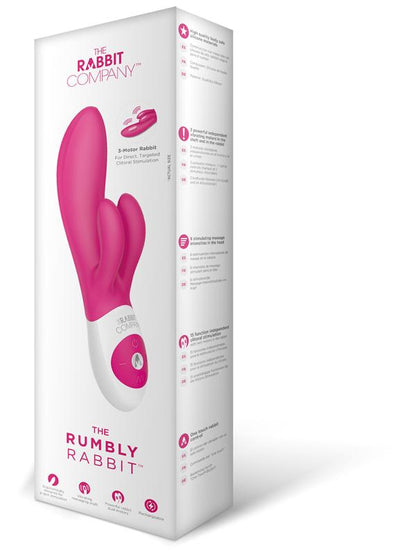 The Rumbly Rabbit Hot Pink The Rabbit Company