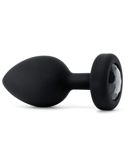b-Vibe Vibrating Jewel Plug XXL Black B-Vibe