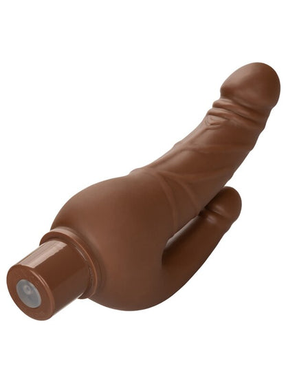 Rechargeable Power Stud Over and Under Brown CalExotics