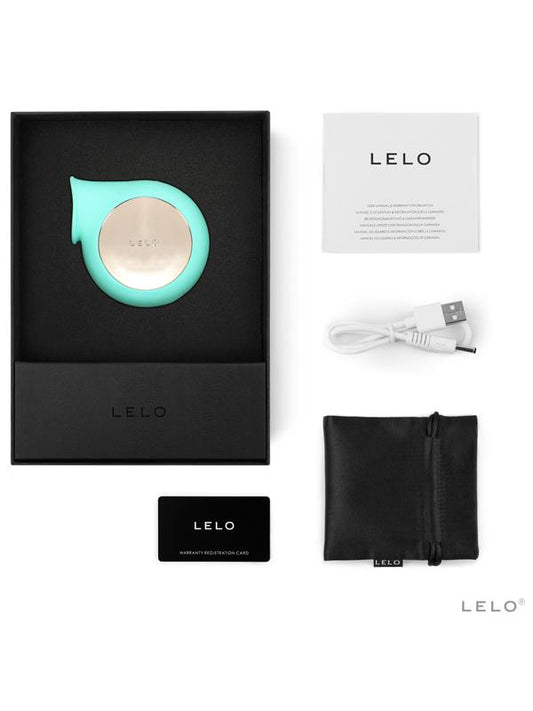 Sila Cruise Powerful Stimulation Vibration Enhanced Massager Waterproof Gentle Waves - Aqua Lelo
