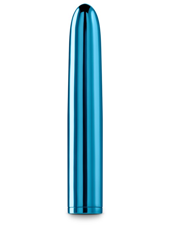 Chroma - Teal - Metallic Teal 17 cm USB Rechargeable Vibrator NS Novelties