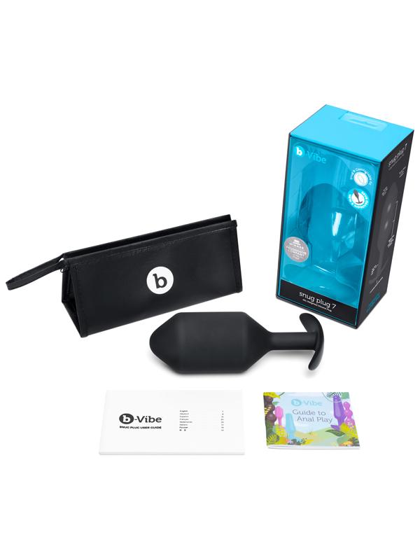 b-Vibe Snug Plug 7 Black B-Vibe