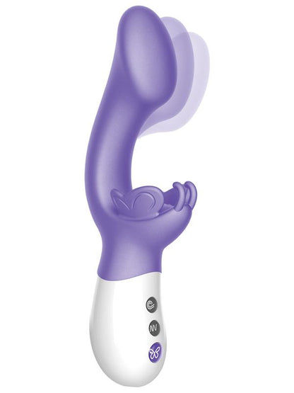 Come Hither Butterfly G-Kiss Vibe-Purple The Rabbit Company