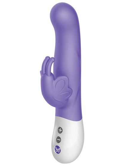 Vibrating Butterfly Dual Stim Vibe-Purple The Rabbit Company