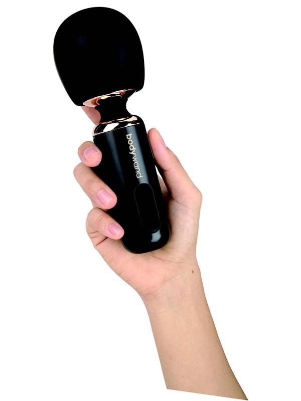 Bodywand Lolly Wand - Black USB Rechargeable Compact Massage Wand Bodywand