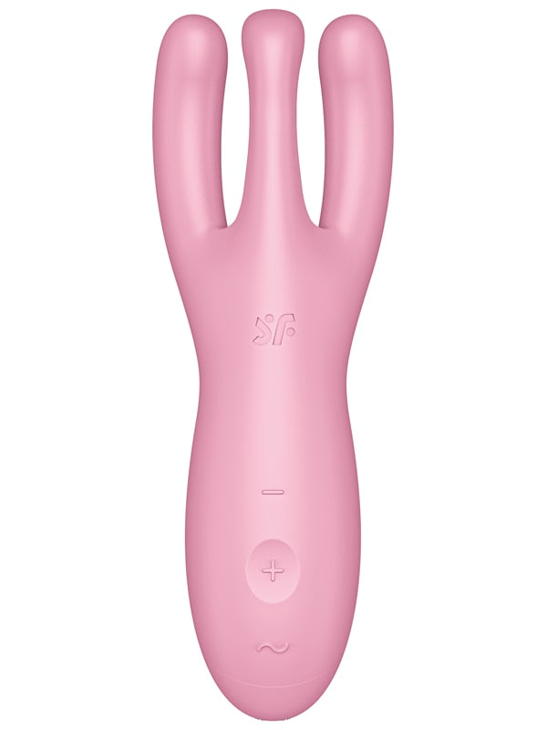 Satisfyer Threesome 4 App Control Stimulator - Pink Satisfyer