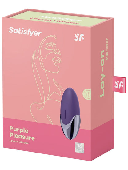Satisfyer Purple Pleasure - Purple USB Rechargeable Stimulator Satisfyer