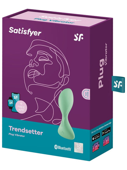 Satisfyer Trendsetter Connect App Vibrator - Light Green Satisfyer