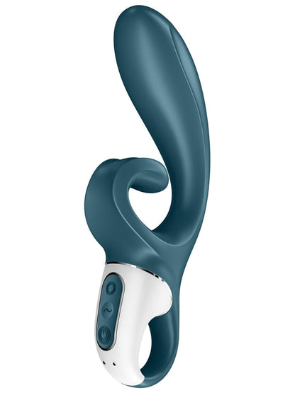 Satisfyer Hug Me Rabbit Vibe App Control - Turquoise Satisfyer