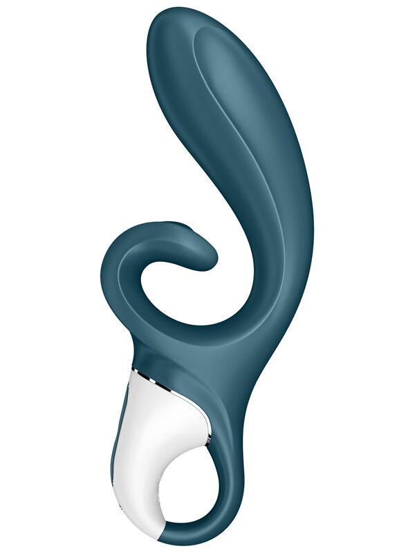 Satisfyer Hug Me Rabbit Vibe App Control - Turquoise Satisfyer