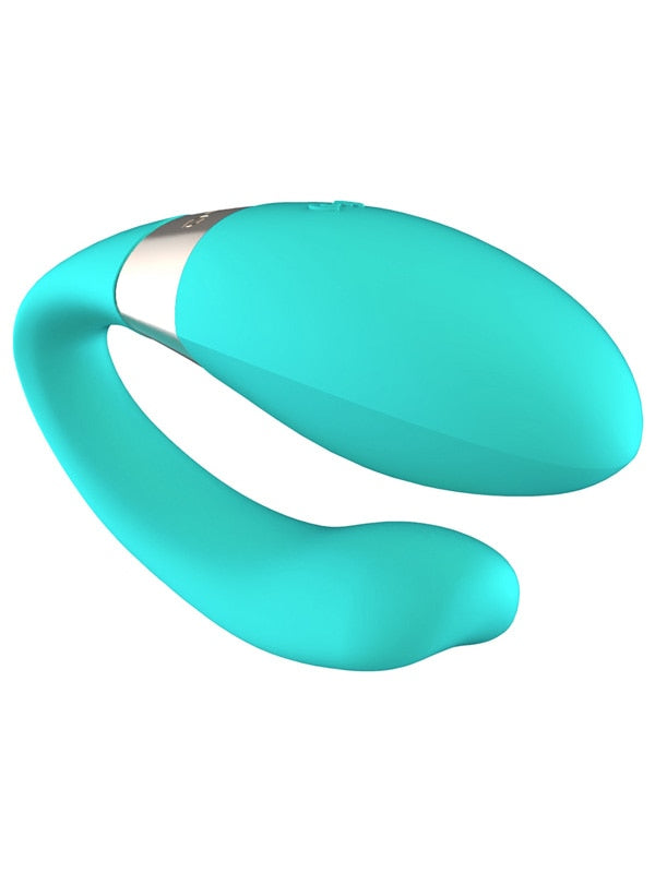 Lelo Tiani Harmony Double Power Vibrator 100% Ultra Smooth Medical Grade Silicone /ABS - Aqua Lelo