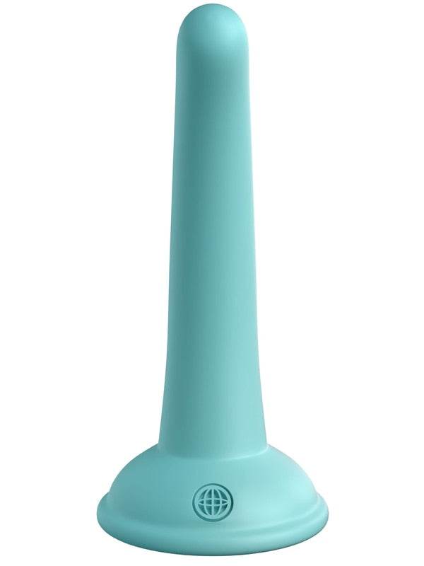 Dillio Platinum Curious Five 5in Teal Dildo Pipedreams